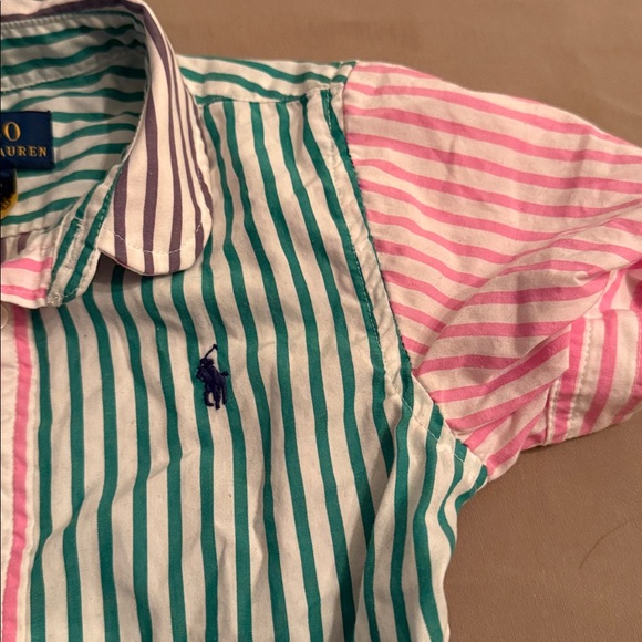 Ralph Lauren Multicolor Striped Kids Dress - Picture 3 of 3